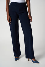 Load image into Gallery viewer, Joseph Ribkoff Pull On Wide Leg Pant in Black or Midnight Blue
