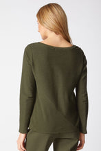 Load image into Gallery viewer, Habitat Forest Round Neck Textured Cotton Top
