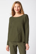Load image into Gallery viewer, Habitat Forest Round Neck Textured Cotton Top
