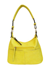 Load image into Gallery viewer, B.lush Lemon Hobo Bag with Front Zip
