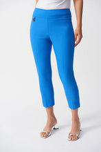 Load image into Gallery viewer, Joseph Ribkoff Pull On Crop Pant in Coastal Blue
