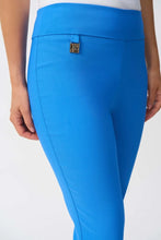 Load image into Gallery viewer, Joseph Ribkoff Pull On Crop Pant in Coastal Blue
