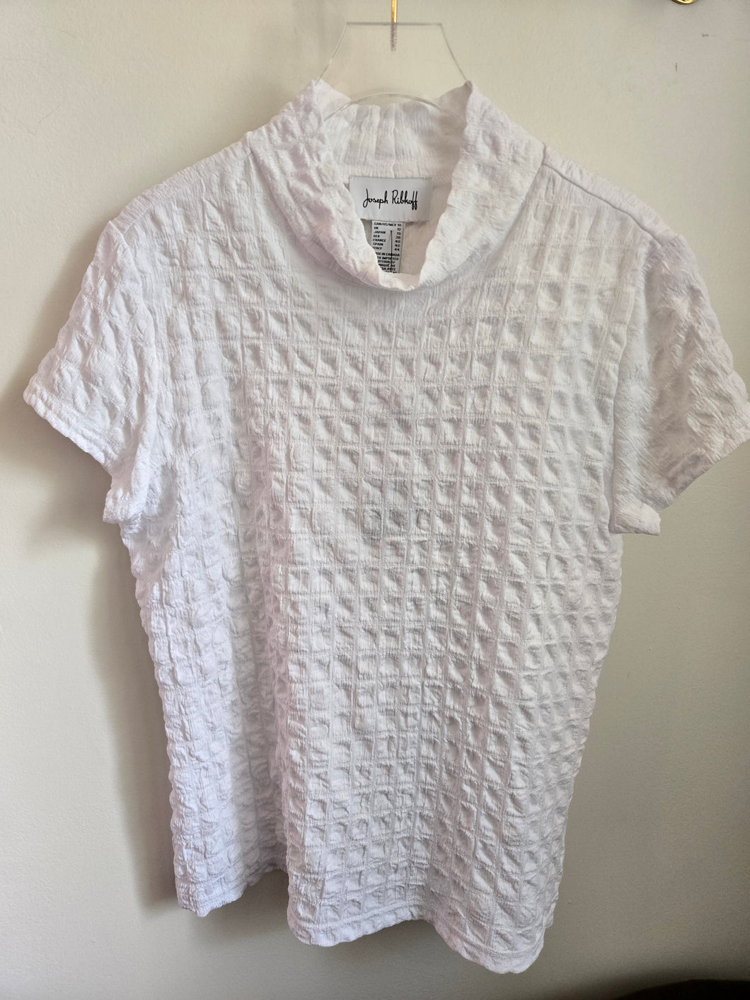 Joseph Ribkoff Textured Knit Fitted Top