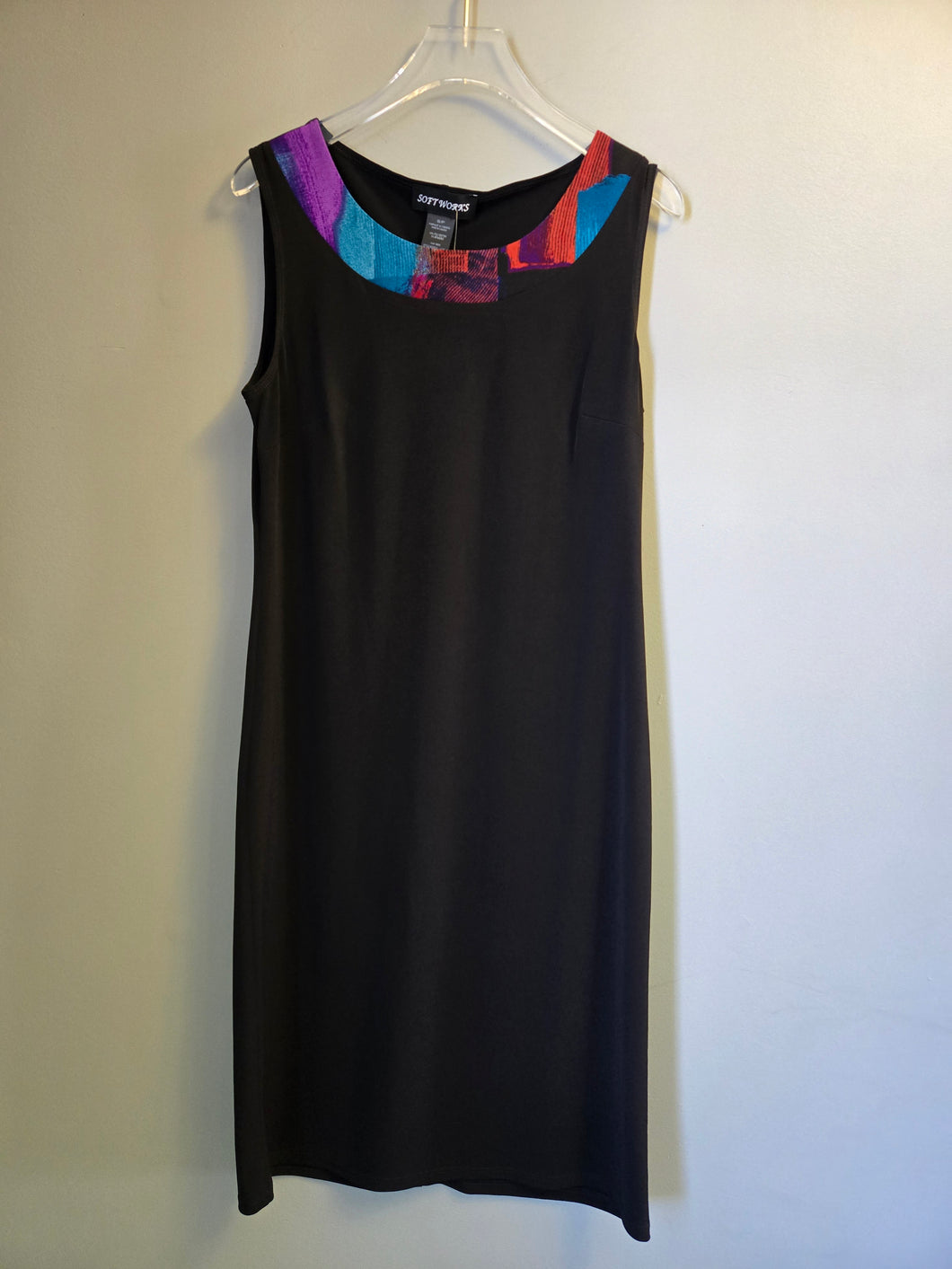 Soft Works Fuchsia & Turquoise Dress