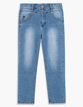 Load image into Gallery viewer, Lois Georgia 7/8 Medium Bleach Mid-High Waist Skinny Leg Cropped Jean
