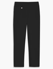 Load image into Gallery viewer, Lois Lindy Regular Waist Black Pull On Slim Leg Pant
