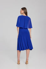 Load image into Gallery viewer, Joseph Ribkoff Royal Sapphire Silky Knit Fit And Flare Dress
