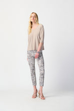 Load image into Gallery viewer, Joseph Ribkoff Dune Silky Knit Reversible Boxy Top
