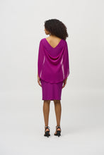 Load image into Gallery viewer, Joseph Ribkoff Empress Silky Knit and Chiffon Sheath Dress
