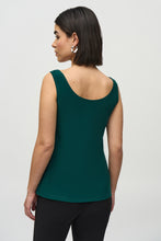 Load image into Gallery viewer, Joseph Ribkoff Absolute Green 2 Piece Tunic Silky Knit Cover-Up and Cami Set
