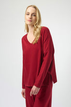 Load image into Gallery viewer, Joseph Ribkoff Black Sequined Sweater Knit Boxy Top
