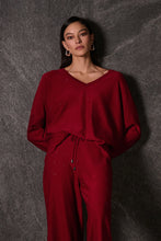 Load image into Gallery viewer, Joseph Ribkoff Black Sequined Sweater Knit Boxy Top
