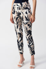 Load image into Gallery viewer, Joseph Ribkoff Vanilla Multi Millennium Tropical Print Slim Fit Pants
