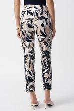 Load image into Gallery viewer, Joseph Ribkoff Vanilla Multi Millennium Tropical Print Slim Fit Pants
