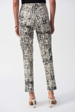 Load image into Gallery viewer, Joseph Ribkoff Vanilla Multi Millennium Abstract Print Slim Fit Pants
