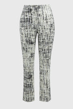 Load image into Gallery viewer, Joseph Ribkoff Vanilla Multi Millennium Abstract Print Slim Fit Pants
