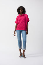 Load image into Gallery viewer, Bubble Jacquard Boxy Top
