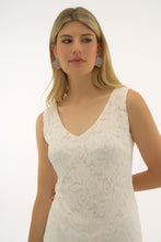 Load image into Gallery viewer, Joseph Ribkoff Vanilla Signature Stretch Lace V-Neck Camisole
