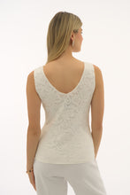 Load image into Gallery viewer, Joseph Ribkoff Vanilla Signature Stretch Lace V-Neck Camisole
