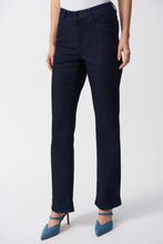 Load image into Gallery viewer, Joseph Ribkoff Dark Denim Blue Brooke Classic Bootcut Stretch Jeans
