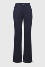 Load image into Gallery viewer, Joseph Ribkoff Dark Denim Blue Brooke Classic Bootcut Stretch Jeans
