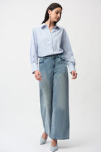 Load image into Gallery viewer, Joseph Ribkoff Goldie Classic Wide-Leg Stretch Jeans
