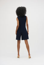 Load image into Gallery viewer, Joseph Ribkoff Midnight Blue Silky Knit Wide-Leg Sleeveless Jumpsuit
