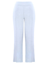 Load image into Gallery viewer, Dolcezza 100% Linen Pant Elastic Waist in Indigo or Sky Blue
