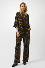 Load image into Gallery viewer, Joseph Ribkoff Recycled Woven Geometric Print Boxy Top

