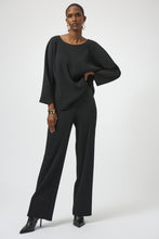Load image into Gallery viewer, Pleated Scuba Crepe Wide-Leg Pants
