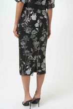 Load image into Gallery viewer, Sequin Embroidered Floral Print Pencil Skirt
