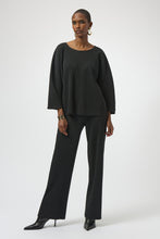 Load image into Gallery viewer, Pleated Scuba Crepe Boxy Top

