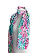 Load image into Gallery viewer, Dolcezza Simply Art &quot;Wishful Blooming&quot; Multi Print Scarf
