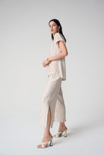 Load image into Gallery viewer, Pleated Satin Pull-On Culotte Pants
