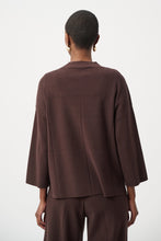 Load image into Gallery viewer, Brushed Viscose Straight Sweater with Mock Neck

