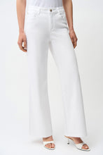 Load image into Gallery viewer, Joseph Ribkoff White Goldie Classic Wide-Leg Stretch Jeans
