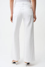 Load image into Gallery viewer, Joseph Ribkoff White Goldie Classic Wide-Leg Stretch Jeans
