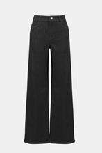 Load image into Gallery viewer, Goldie | Classic Wide-Leg Stretch Jeans in Black
