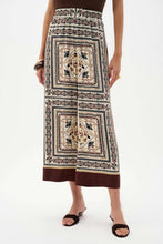 Load image into Gallery viewer, Scarf Print Wide-Leg Pull-On Pants
