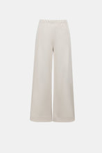 Load image into Gallery viewer, Textured Knit Jacquard Culotte Pants With Pin-Tuck Detail
