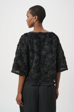 Load image into Gallery viewer, Textured Floral Boxy Top
