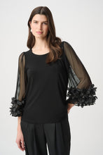 Load image into Gallery viewer, Embellished Bell Sleeve Top
