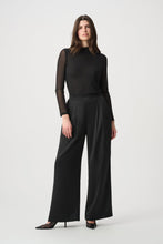 Load image into Gallery viewer, Rhinestone Mesh Long Sleeve Top
