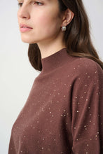 Load image into Gallery viewer, Sequin Mock-Neck Sweater
