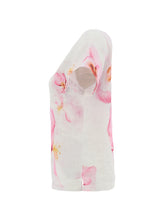 Load image into Gallery viewer, Colors of Spring Linen Short Sleeve Top
