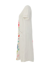 Load image into Gallery viewer, Spring Delight A-Line Linen Dress
