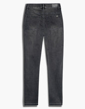 Load image into Gallery viewer, Lois Erika Ankle High Waist Skinny Leg Stretch Black Denim Jeans
