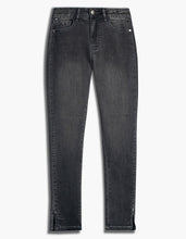 Load image into Gallery viewer, Lois Erika Ankle High Waist Skinny Leg Stretch Black Denim Jeans
