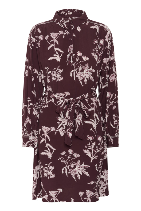 Part Two Sanes Printed Dress