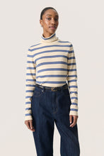 Load image into Gallery viewer, Spina Striped Rollneck Sweater
